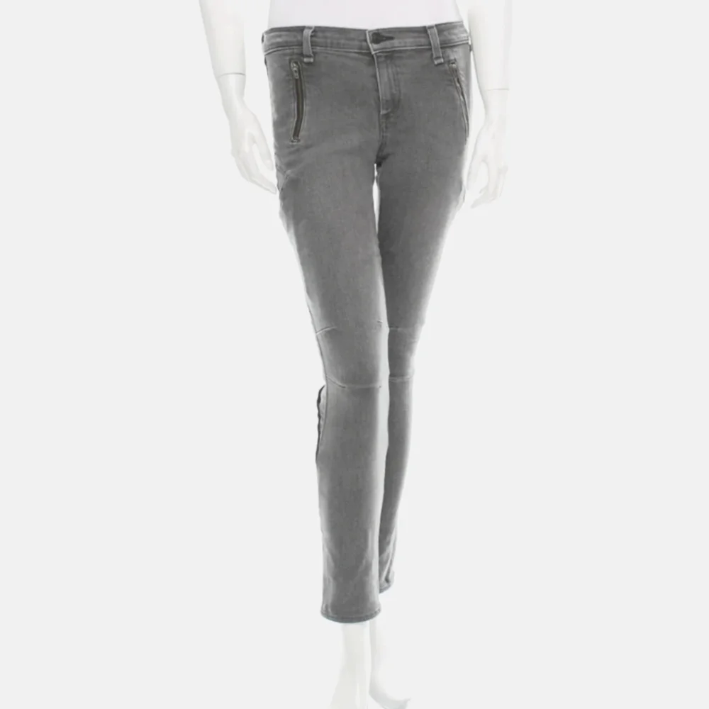 Grey Rag & Bone Rally Moto Cargo Skinny Jeans - Picture 3 of 6